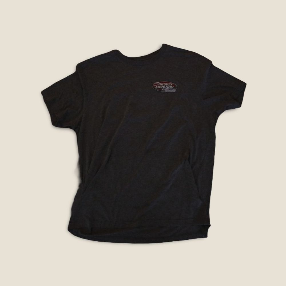 NASCAR Summer Shootout Racing Tee Grey Size 2XL